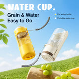 Portable Dog Water Bottle for Walks and Outdoor Adventures