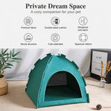 Foldable Pet Tent House with Washable Cover