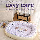 All-Season Washable Pet Bed for Small Dogs & Cats