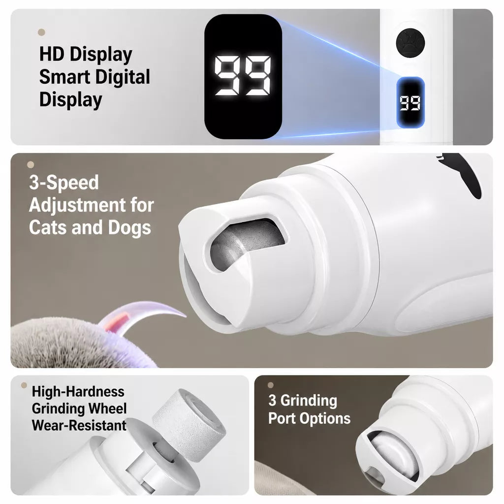 Electric Nail Grinder for Dogs and Cats