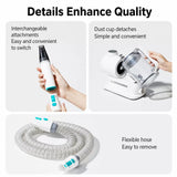 7-in-1 Pet Grooming Vacuum Clipper