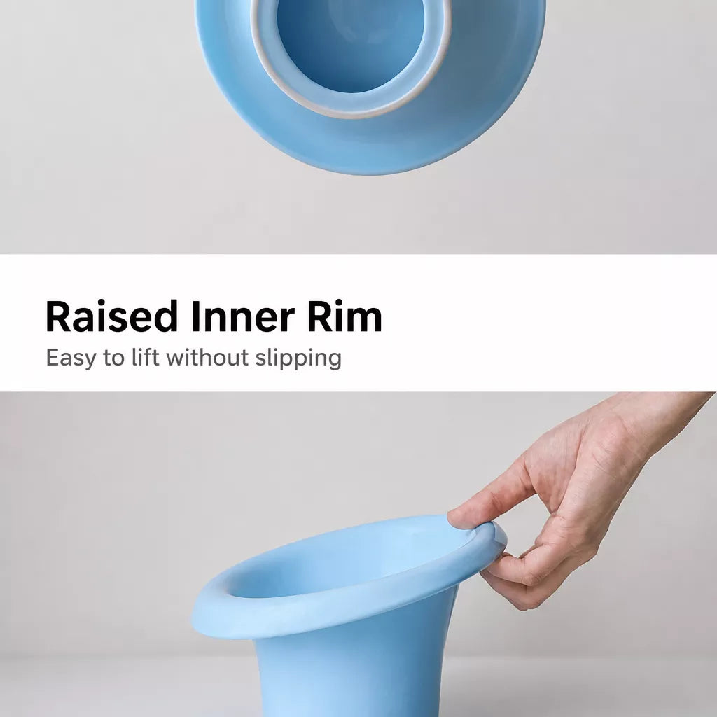 Wide-Opening Ceramic Pet Bowl for Cats and Dogs