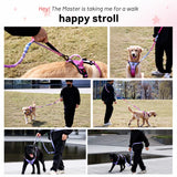 Crossbody Elastic Dog Leash