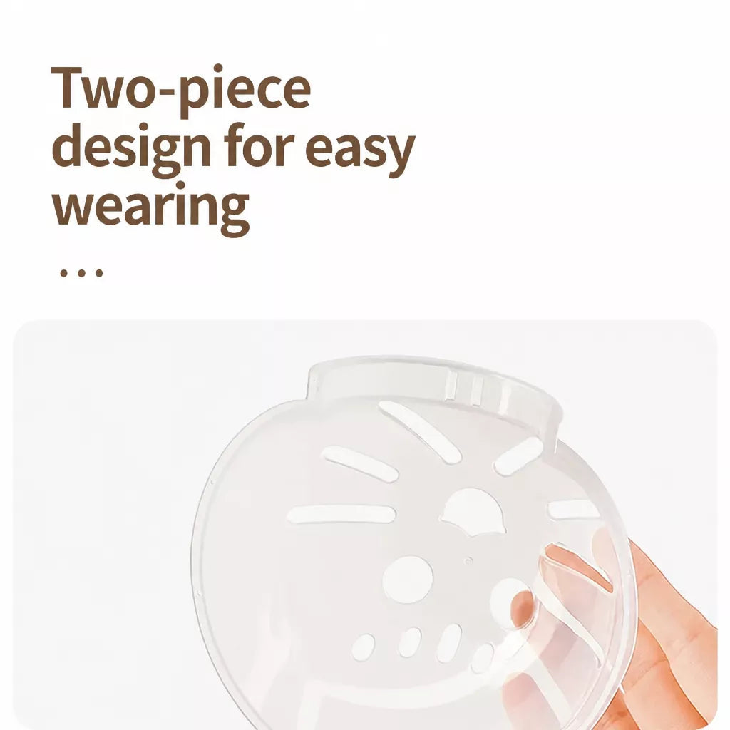 Clear Plastic Pet Recovery Cone for Cats