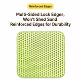 Double-Layer Cat Litter Mat with Cut-to-Fit Design