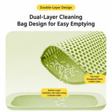 Double-Layer Cat Litter Mat with Cut-to-Fit Design