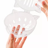 Clear Plastic Pet Recovery Cone for Cats