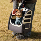 Large Pet Carrier Backpack for Cats and Dogs