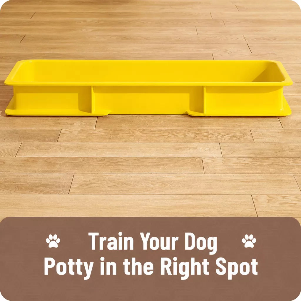 Plastic Dog Potty Tray with Grid Insert