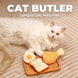 Cat Toy Collection with Natural Loofah and Catnip