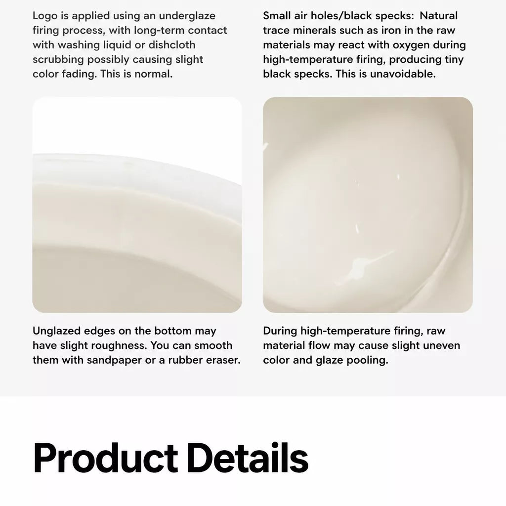 Wide-Opening Ceramic Pet Bowl for Cats and Dogs