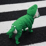 Four-Leg Waterproof Raincoat for Small Dogs