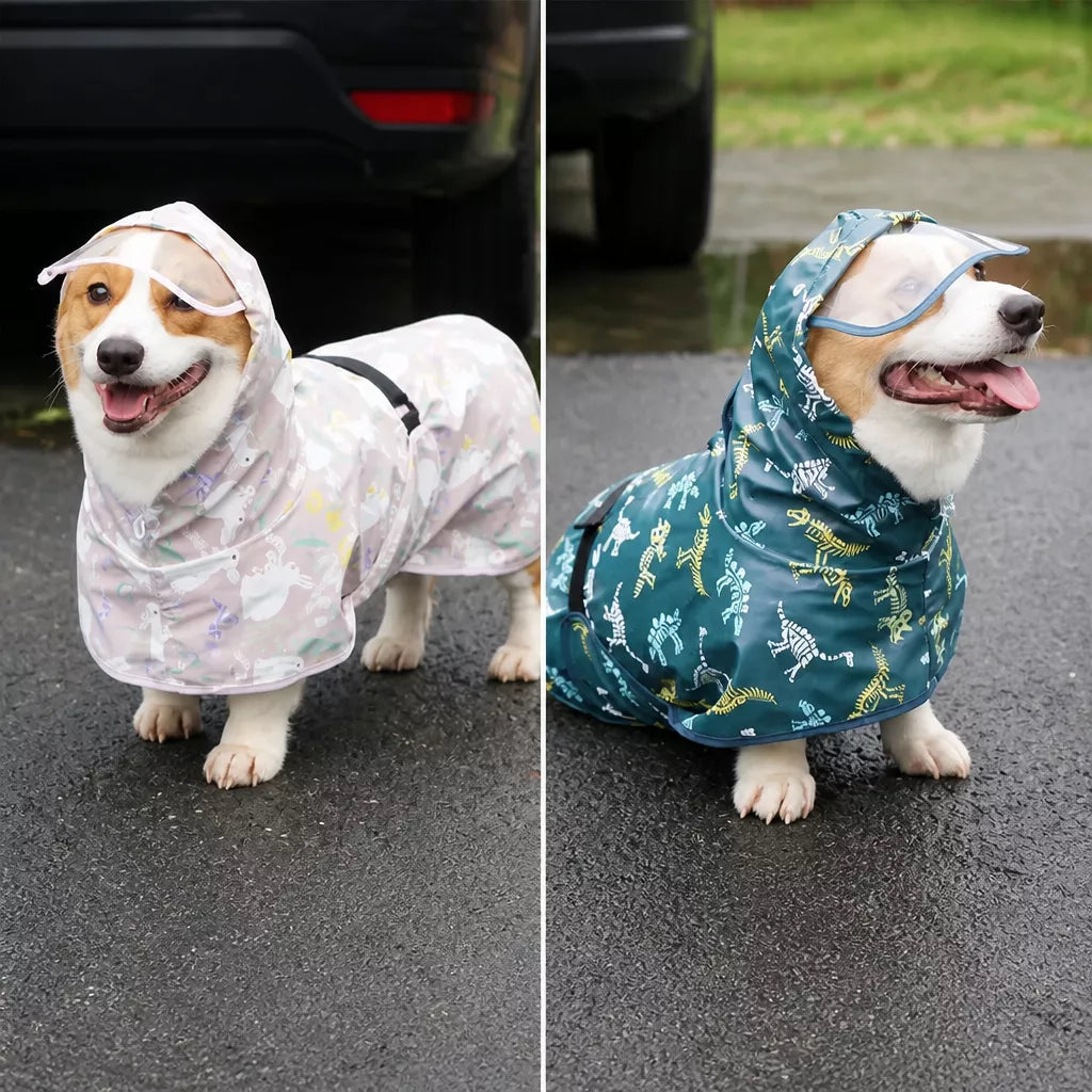 Dog Raincoat for Rainy-Day Walks
