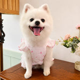 Lightweight Cotton Pet Dress for Small Dogs and Cats
