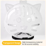 Clear Plastic Pet Recovery Cone for Cats