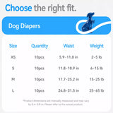 Dog Diaper Pants for Male and Female Dogs