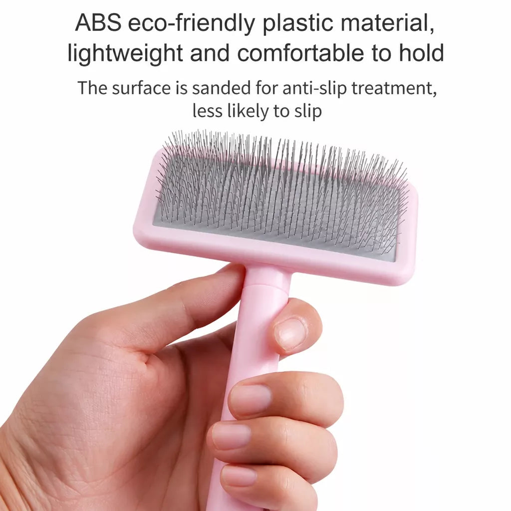 Long-Pin Pet Grooming Comb for Cats, Dogs & Rabbits