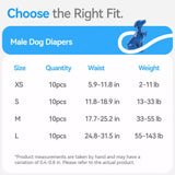 Dog Diaper Pants for Male and Female Dogs