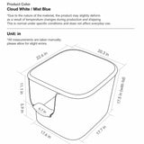 Large Semi-Enclosed Cat Litter Box