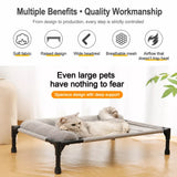 Elevated Pet Cot with Removable, Washable Cover
