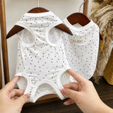 Lightweight Star Print Pet Vest for Small Dogs and Cats