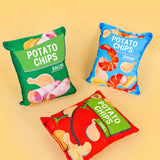 Potato Chip Plush Squeaky Toy for Dogs & Cats