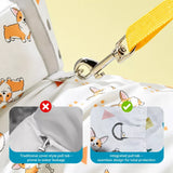 Full-Coverage Waterproof Raincoat for Small Dogs