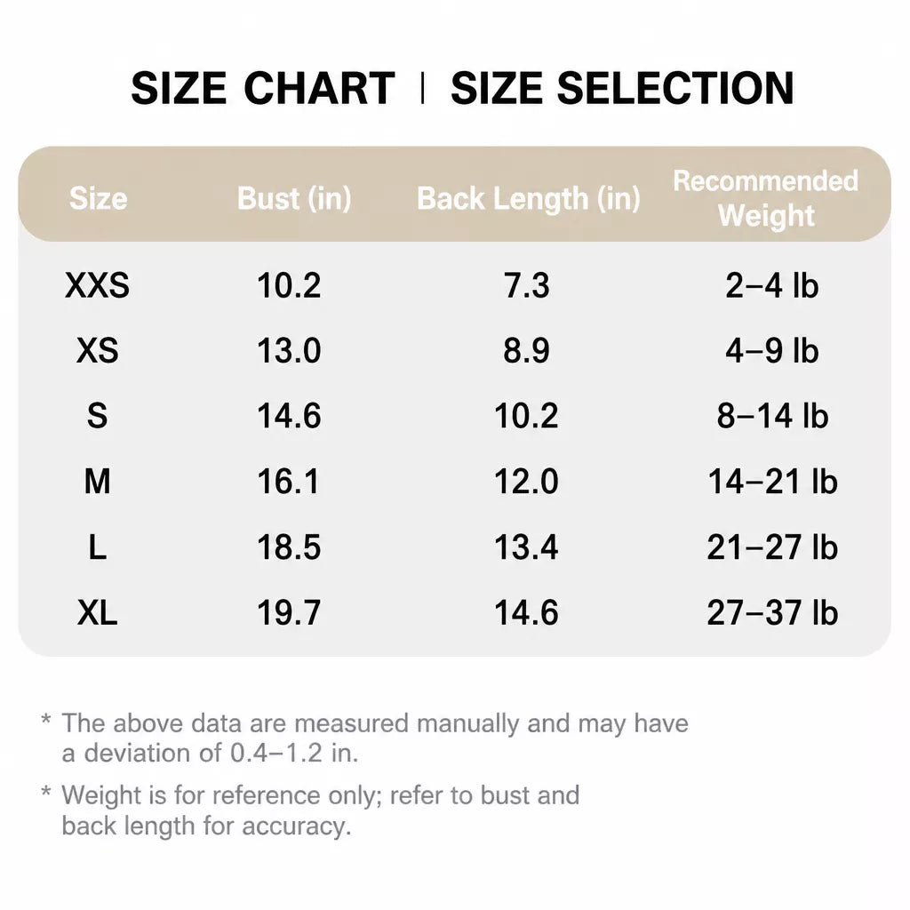 Lightweight Pet Vest for Cats and Dogs