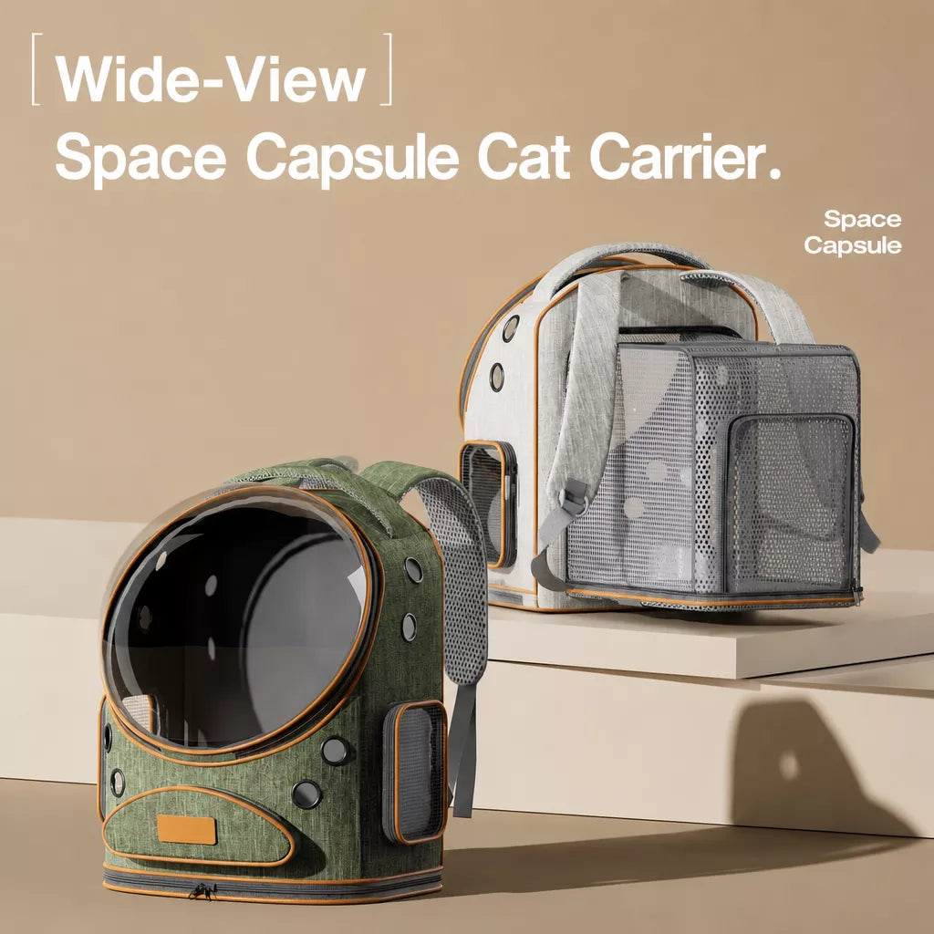 Pet Carrier Backpack with Panoramic Window