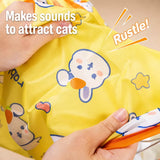 Foldable Oxford Cloth Cat Tunnel Toy with Crinkle Sound