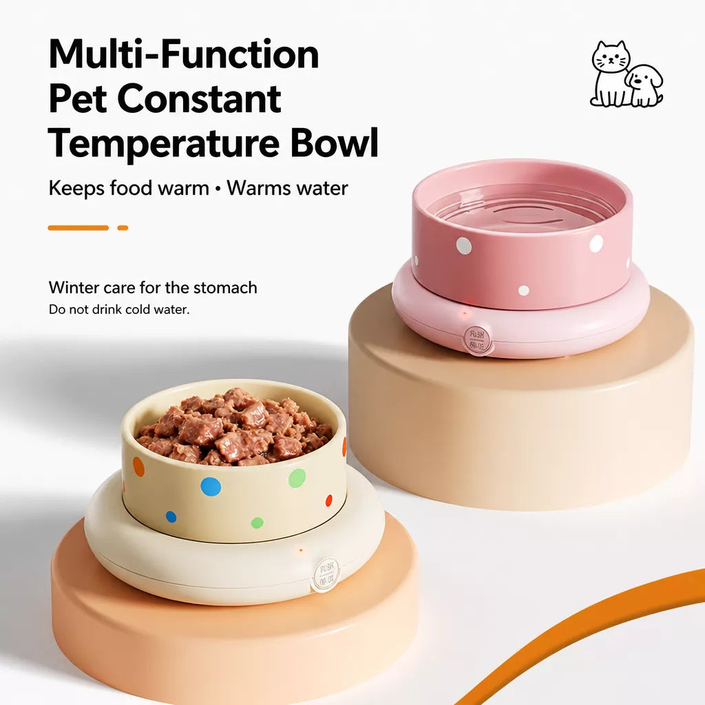 Ceramic Cat Water Bowl