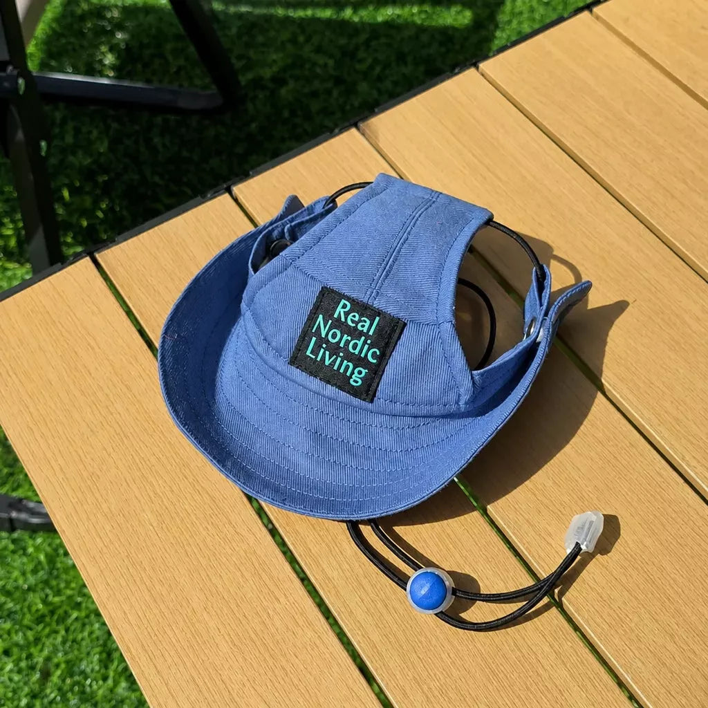 Canvas Outdoor Hat for Dogs and Cats