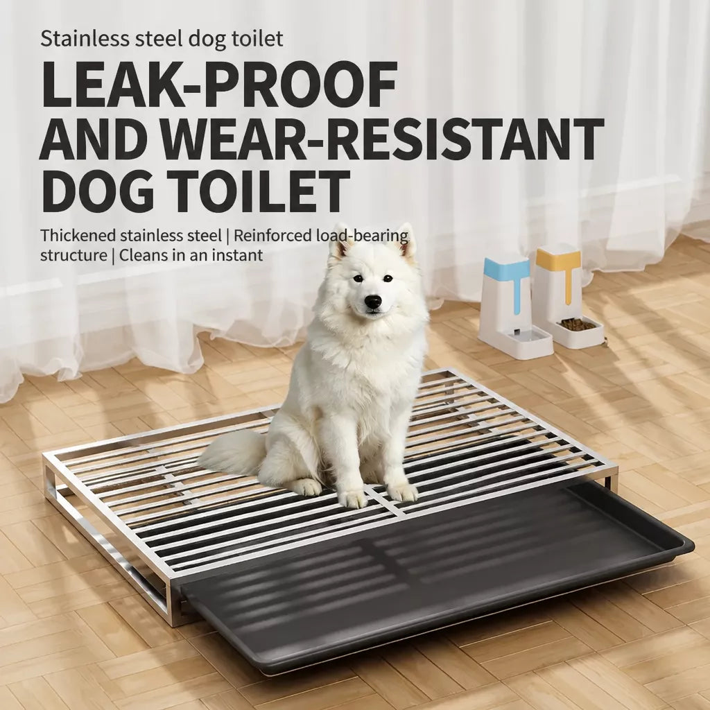 Stainless Steel Dog Potty Tray