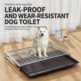 Stainless Steel Dog Potty Tray