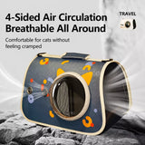 Capsule Pet Carrier Backpack for Cats and Small Dogs Up to 16 lb