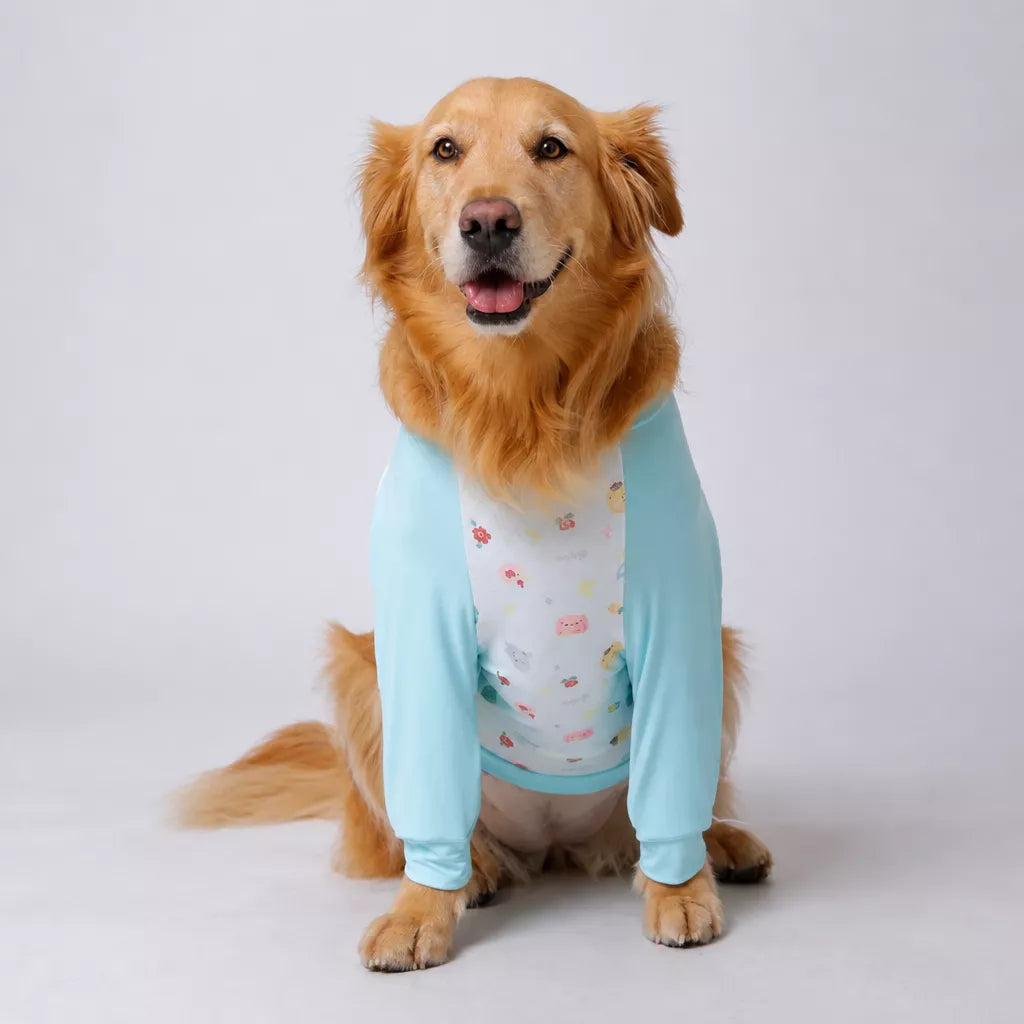 Lightweight Summer Dog Shirt for Medium to Large Breeds