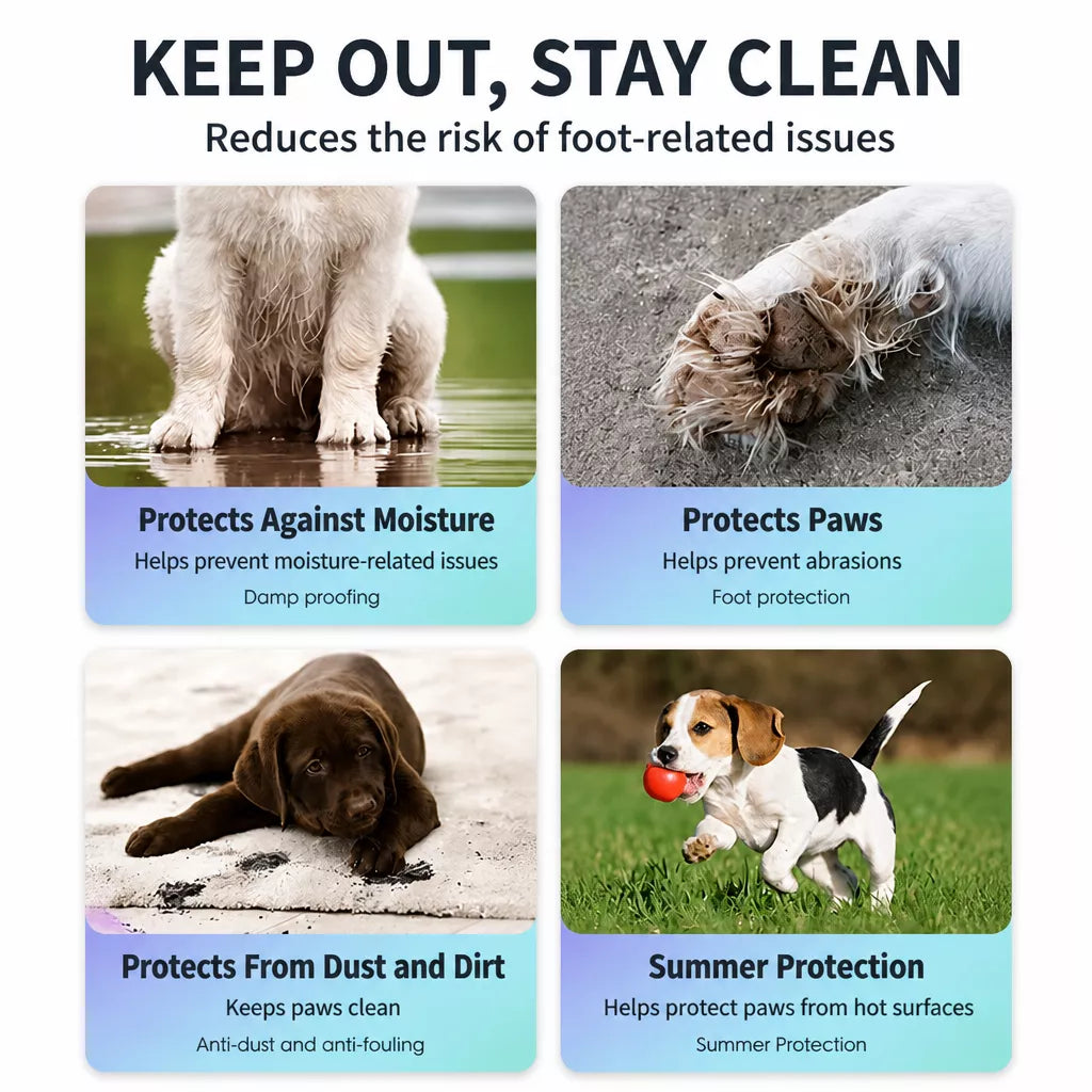 Disposable Waterproof Dog Paw Covers