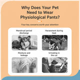 Cotton Dog Heat Pants for Female Dogs