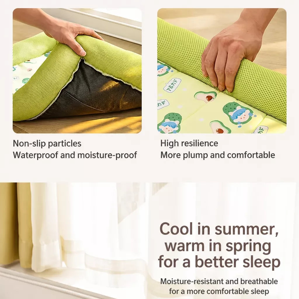 Cushioned Pet Bed Mat for Dogs and Cats