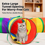 Polyester Cat Play Tunnel for Indoor Exploring
