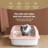 Enclosed Cat Litter Box with Scoop