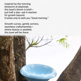 Wide-Opening Ceramic Pet Bowl for Cats and Dogs