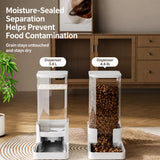 Elevated Dog & Cat Feeding Station with Water Dispenser