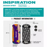 Dog Skateboard Toy with Two-Way Steering