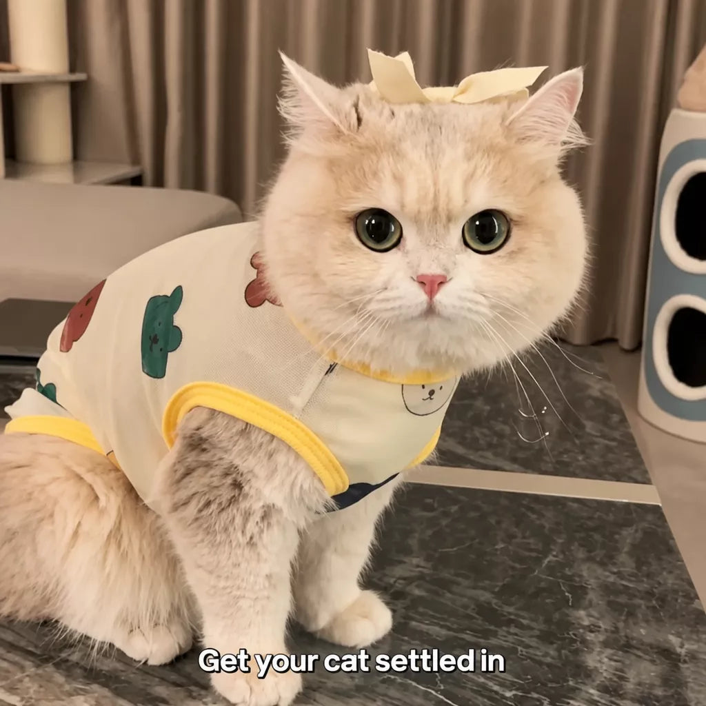 Lightweight Mesh Pet Vest for Cats and Small Dogs