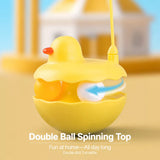 Interactive Wobble Cat Toy with Feather Teaser