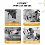 Portable Dog Water Bottle with Built-In Drinking Cup for Walks