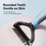 Cat Grooming Comb for Long Hair, Knots and Loose Fur