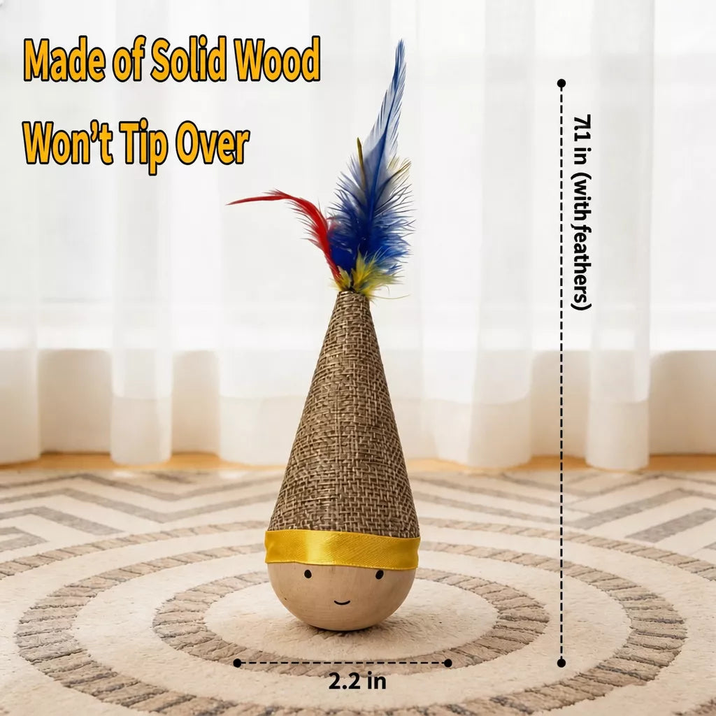 Interactive Wobble Toy for Dogs and Cats