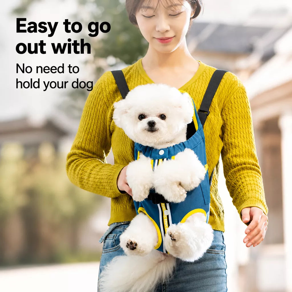 Pet Carrier Backpack for Cats and Dogs, Front or Back Carry